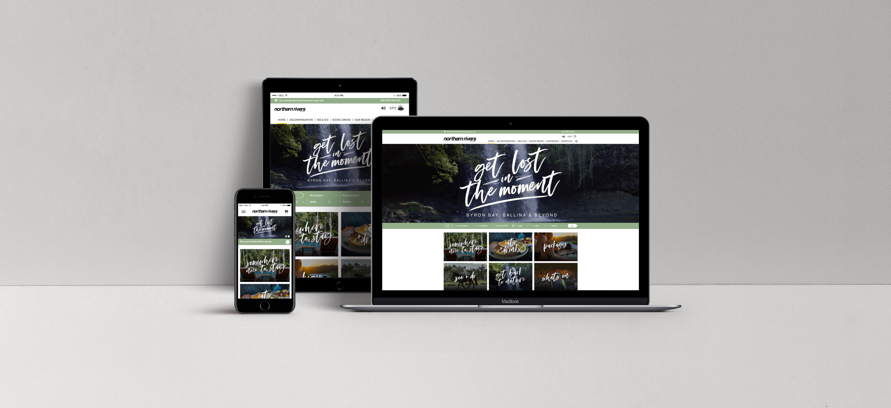 destination marketing example, creative campaign for northern rivers tourism campaign