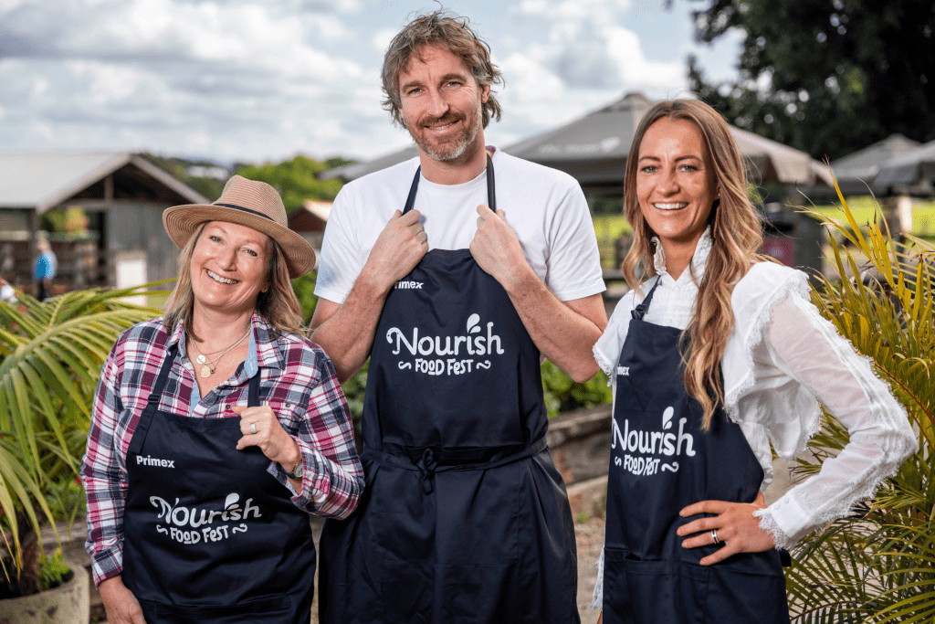 event marketing, image of three chefs in the northern rivers